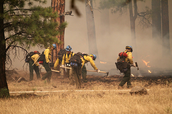 Trying to Control Spot Fires